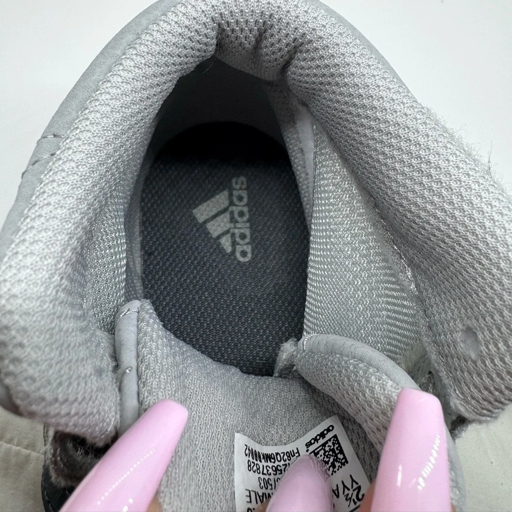 adidas Kids Gray High-Top Shoes